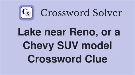 chevrolet model crossword clue